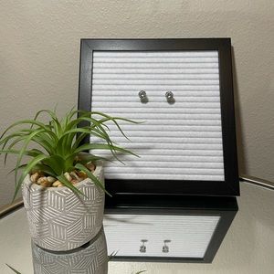 Circle Cubic Zirconia Earrings